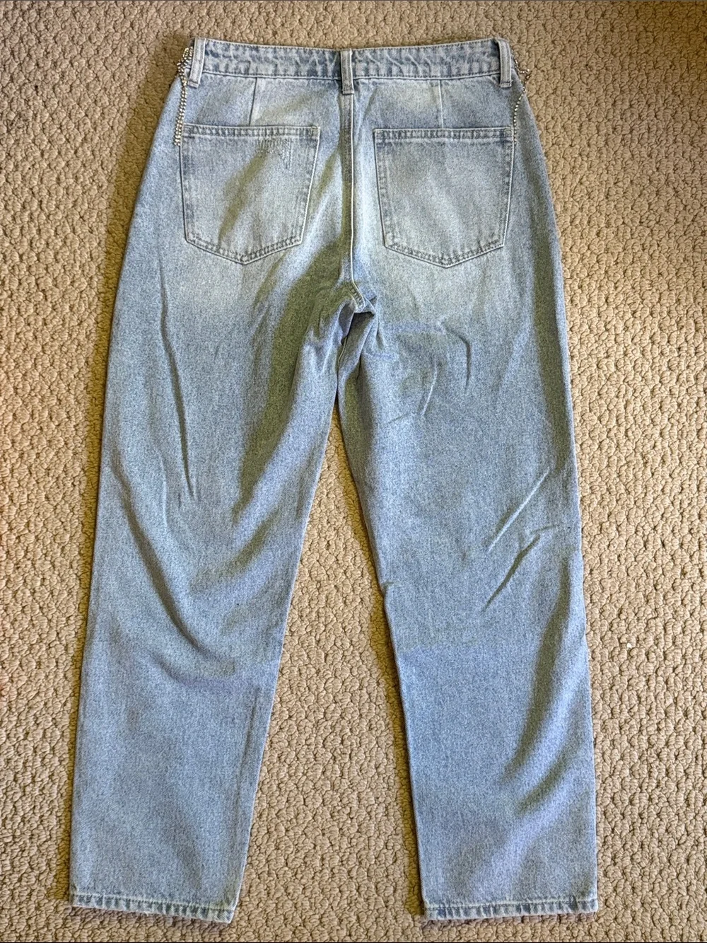 Forever 21 Rhinestone Ripped Jeans NEW - Picture 7 of 8